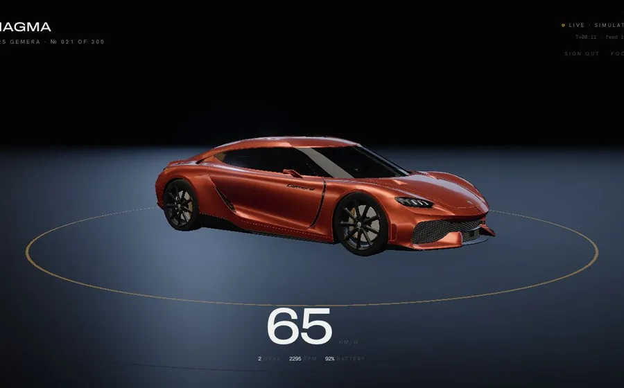 Koenigsegg Connected Vision